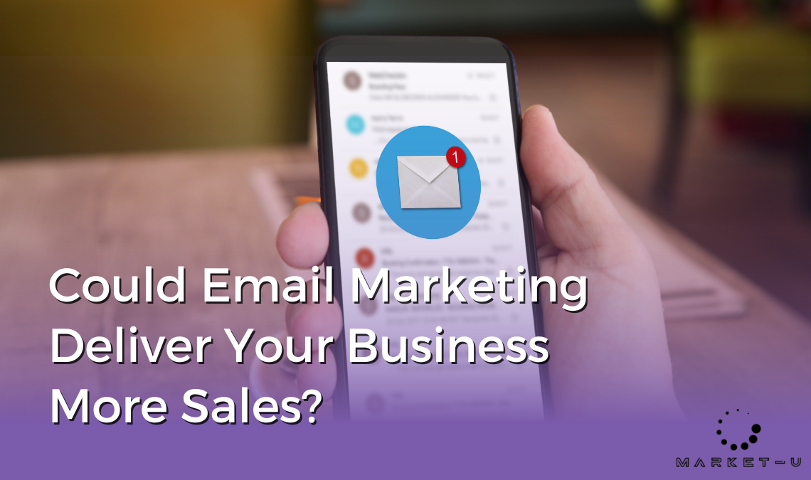 Could Email Marketing Deliver Your Business More Sales - THUMBNAIL of person holding phone